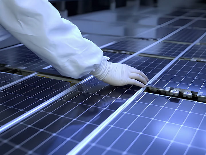 光伏电池板生产